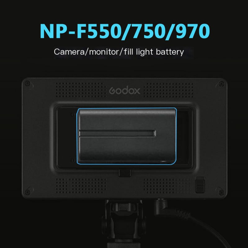 NPF550/F750/F970 Full Decode Camera Battery Set