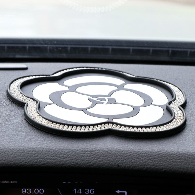 Large Creative Rhinestone Anti-Slip Car Dashboard Mat