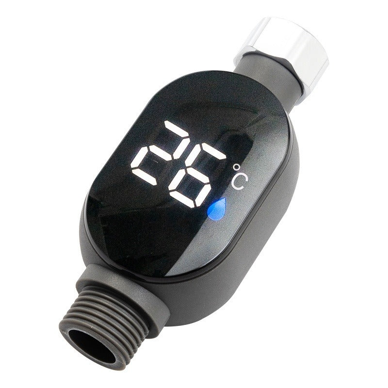 LED Faucet Thermometer