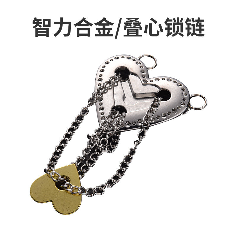 Luban Lock Puzzle Toy - High IQ Metal Unlocking Game
