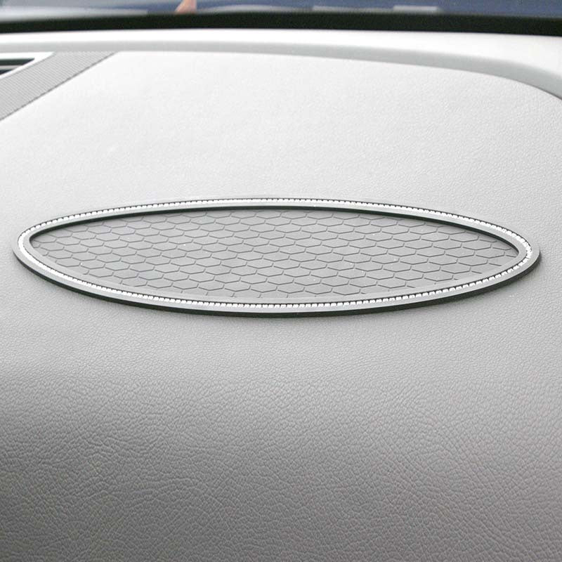 Large Creative Rhinestone Anti-Slip Car Dashboard Mat