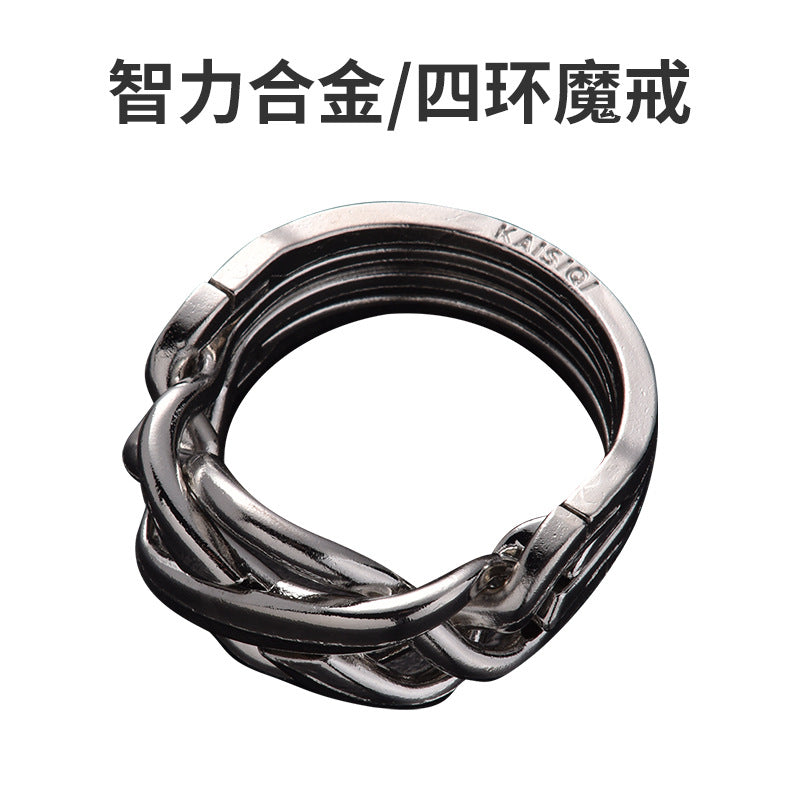 Luban Lock Puzzle Toy - High IQ Metal Unlocking Game