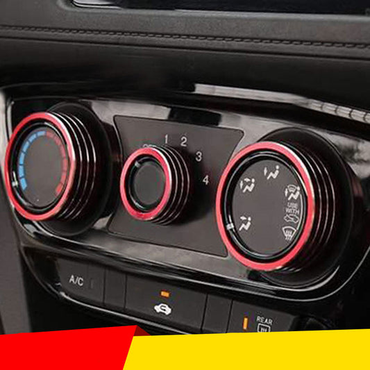 AC Knob Decorative Frame for Honda Fit 14-18 Models