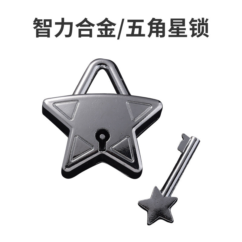 Luban Lock Puzzle Toy - High IQ Metal Unlocking Game