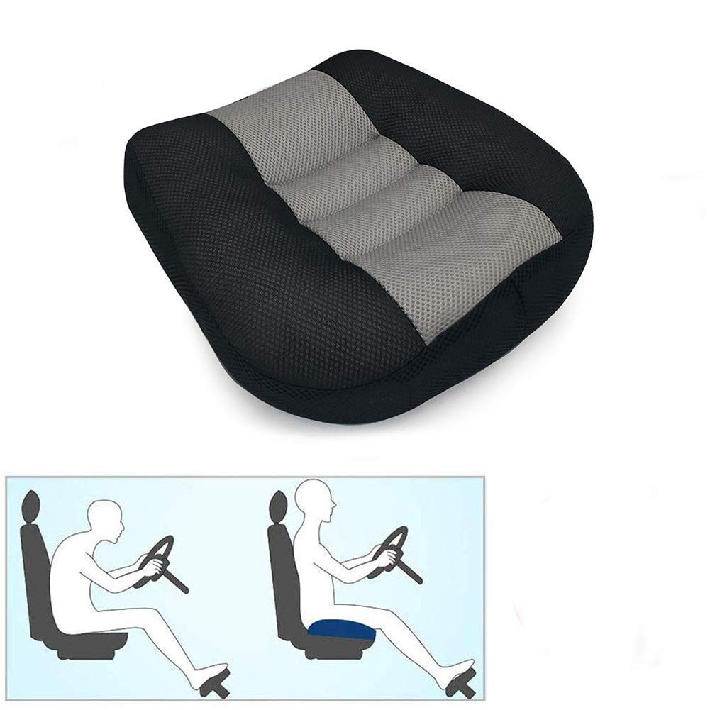 CAMBIRD Car Booster Seat Cushion Heightening Height Boost MatDriver Booster Seat Car seat CushionBreathable Mesh Portable Car Seat Pad Lift Seat for Car OfficeHome
