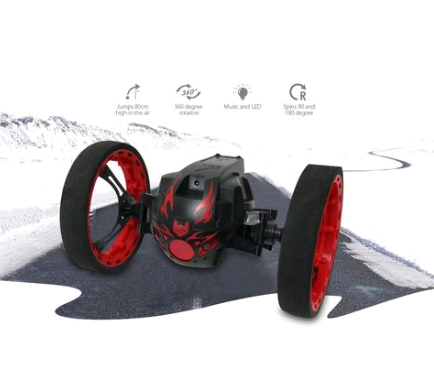 Bounce Car Remote Control Toy - 360 Degree Stunt Car