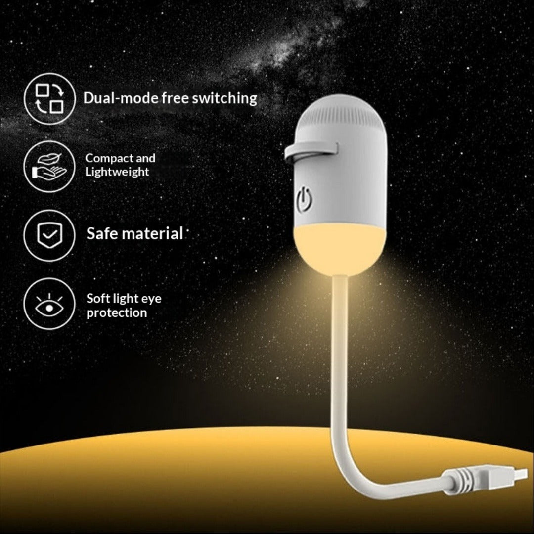 Bedroom Night Light with USB Charging