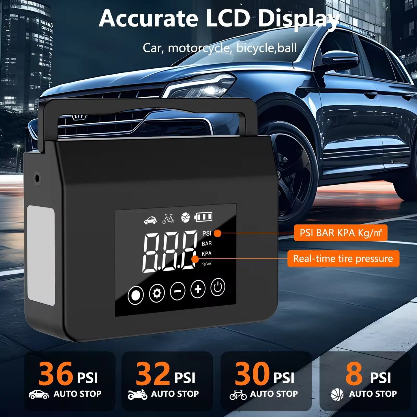 Car Starter Power Pack with Booster Charger