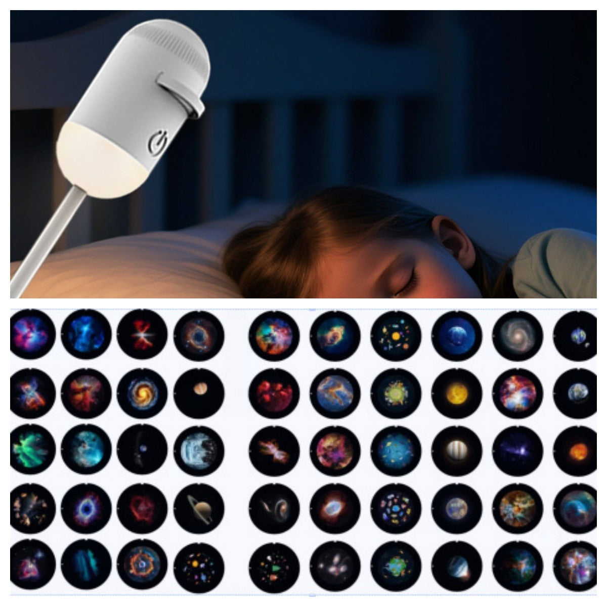 Bedroom Night Light with USB Charging