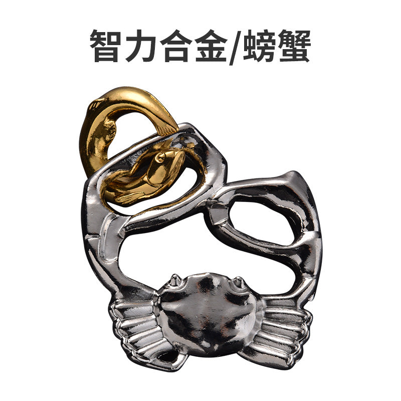 Luban Lock Puzzle Toy - High IQ Metal Unlocking Game