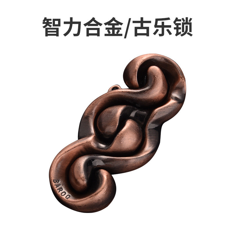 Luban Lock Puzzle Toy - High IQ Metal Unlocking Game