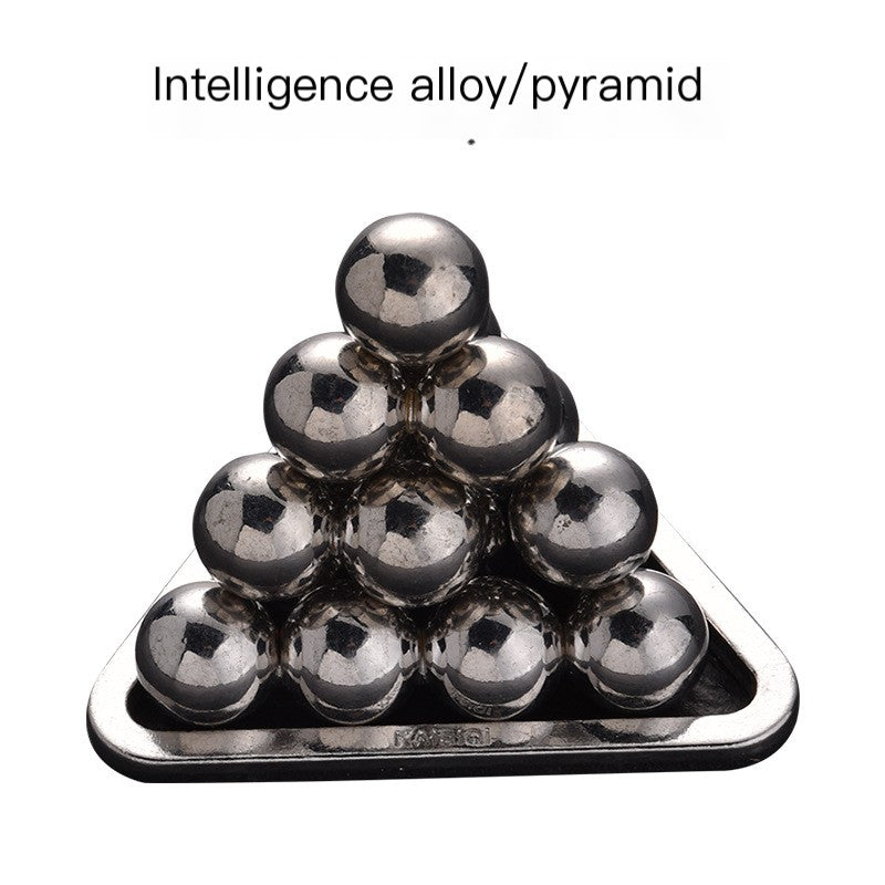 Luban Lock Puzzle Toy - High IQ Metal Unlocking Game