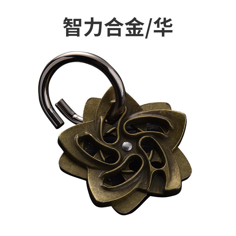 Luban Lock Puzzle Toy - High IQ Metal Unlocking Game